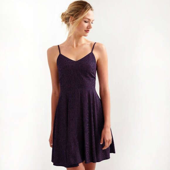 GAP Dresses & Skirts - Gap Fit and Flare Dot Cami Dress
